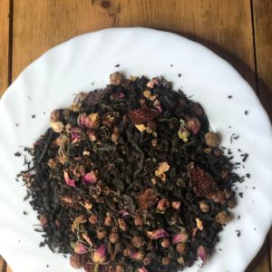 Иван-чай ферментированный с земляникой, садовой клубникой и сибирской розой